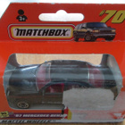 Mercedes-Benz 220 E-Class Graphite 1997 Matchbox Orange 1:64 - pikkukuva 1