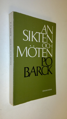 Per Olov Barck : Ansikten och möten