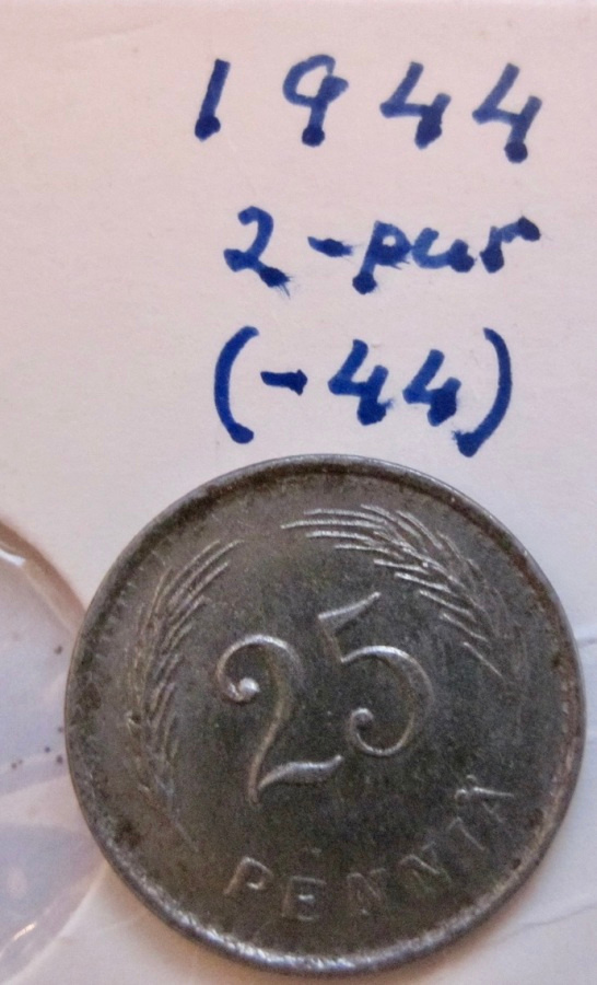 25 p 1944 Virhelyönti Kaksoispuristus (-44)