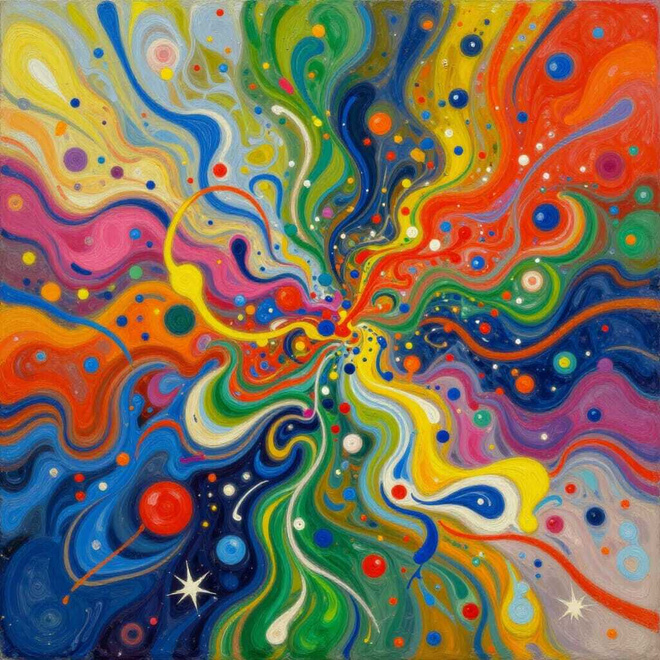 Uusi abstrakti alumiinitaulu 20 cm x 20 cm