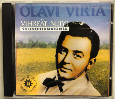 OLAVI VIRTA-VIHREÄT NIITYT 25 Unohtumatonta- 2CD, v.1992