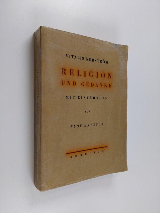 Vitalis Norström ym. : Religion und Gedanke - In deutsche...