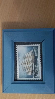 Ahvenanmaa postimerkki pienoistaulu