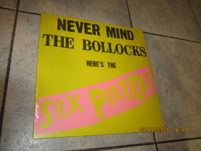Sex Pistols: Never Mind The Bollocks LP (Avaamaton LP )