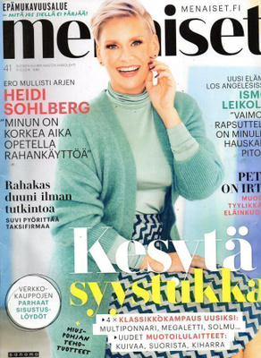 Me Naiset n:o 41 2018 Miss Suomi. Ismo Leikola.  Suvi Koskel