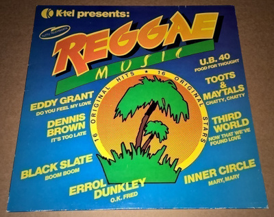 REGGAE MUSIC K-TEL 1981 LP RMTV-7003