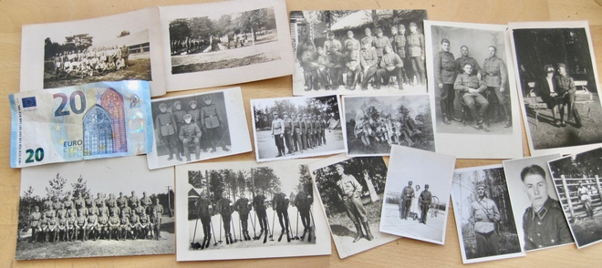 VANHOJA Sotilasvalokuvia 1930-1940-l