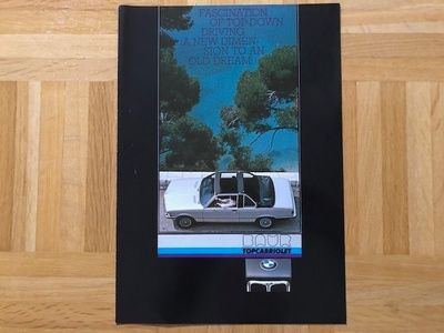 Esite BMW E21 3-sarja Baur Cabriolet 1981