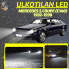 S Coupe (C140) 1992-1999 Ulkoiset LED -valot - pikkukuva 1