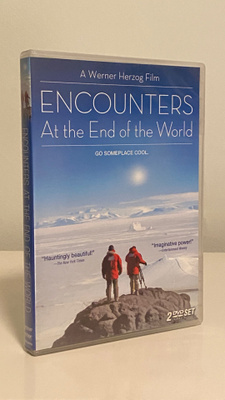 Wener Herzog: Encounters at the End of the World DVD.