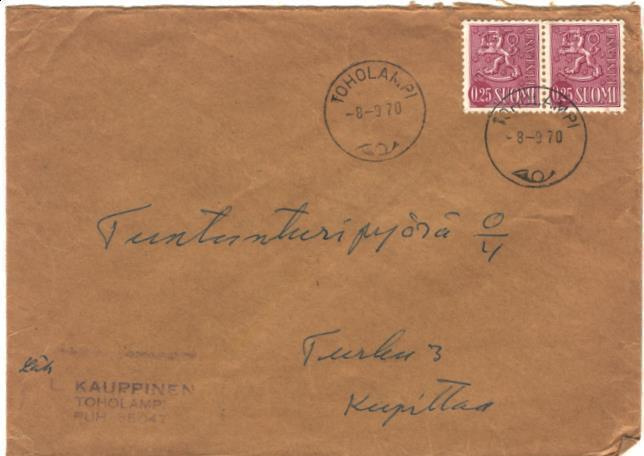 FIRMAKUORI TOHOLAMPI L- KAUPPINEN