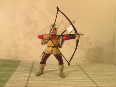 PAPO 2003 RED BOWMAN KESKIAIKAINEN JOUSIMIES FIGUURI