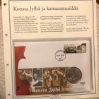 Konsta Jylhä kansanmusiikki, rahakirje hopeajuhlaraha - pikkukuva 1
