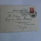 Vanha kirkko lammen rannalla, vanha mv kortti, p. 1903 - pikkukuva 2