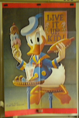 Aku Ankka juliste - Carl Barks (n. 1981-1984)