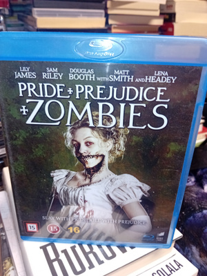 Blu-ray Pride + Prejudice & Zombies ( SIS POSTIKULU )