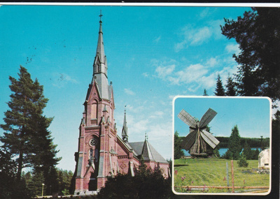 KIRKKOKORTTI - RANTASALMEN KIRKKO - 2