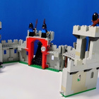 vintage LEGO 6073 Knight's Castle (Black Falcons) v. 1984 - pikkukuva 2
