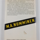 M. A. Numminen : Kirjeitä virolaiselle runoilijalle - pikkukuva 2