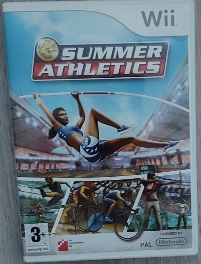 * Summer Athletics Wii / Wii U PAL Kuin Uusi Lue Kuvaus