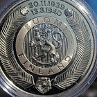 Talvisota 1939-1940. Kolikko Kullanvärinen kapselissa. Halka - pikkukuva 4