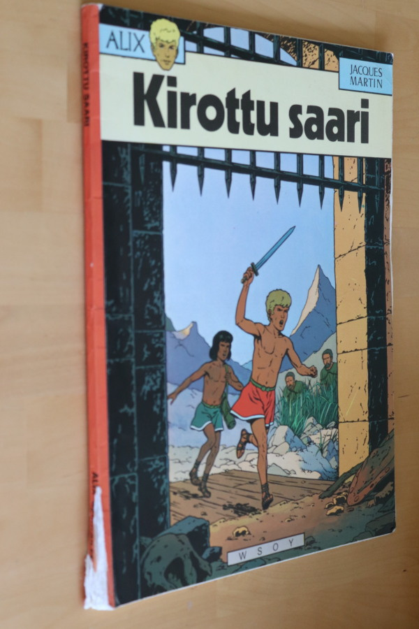 Jacques Martin : Kirottu saari Alix 2 ( 1.p. 1974 )
