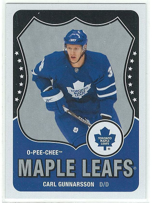 10-11 O-Pee-Chee Retro #195 Carl Gunnarsson