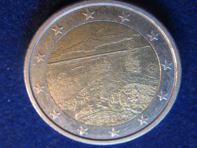 2 € 2018. Suomalaiset kansallismaisemat. Koli