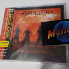 SEPULTURA - ROOTS BLOODY ROOTS JAPANI PAINOS M-/M- CD - pikkukuva 1