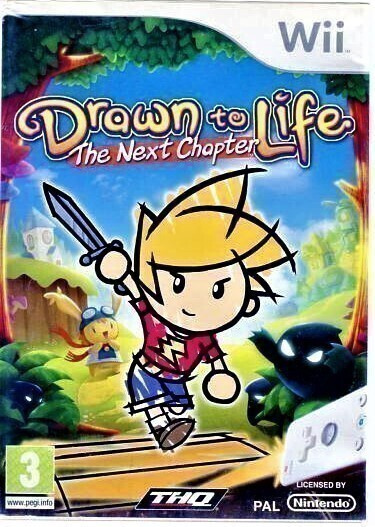 * Drawn to Life The Next Chapter PAL Wii / Wii U Lue Kuvaus