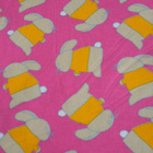 TAITOO ohut collegeneulos, 1,5 m x 7,4 m, pinkki., PUPUJA - pikkukuva 1