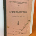 LILLA FÖRFATTNINGSSAMLINGEN, 48. VATTENRÄTT LAGSTIFTNINGEN - pikkukuva 1