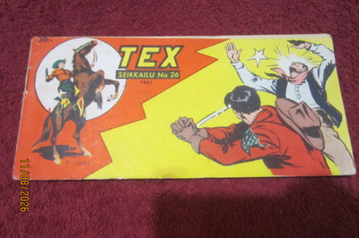 TEX seikkailu No 23 Pinteessä 1956. 4. vsk.