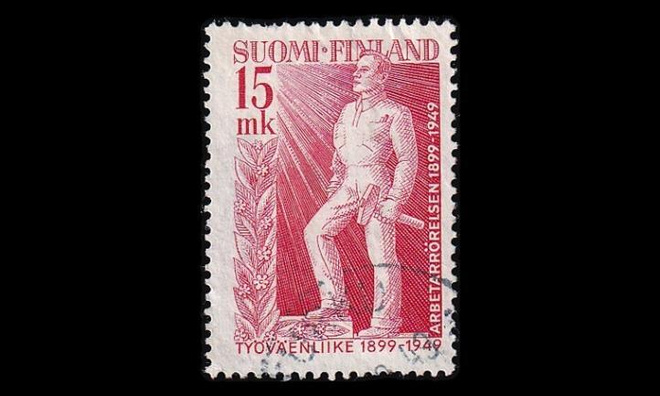 371 o Työväenliike 50v 15mk (1949)