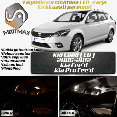 Kia Ceed (ED) Sisätilan LED-sarja 10-osainen