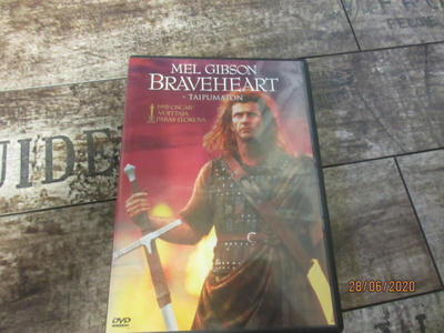 Braveheart -Taipumaton dvd. "