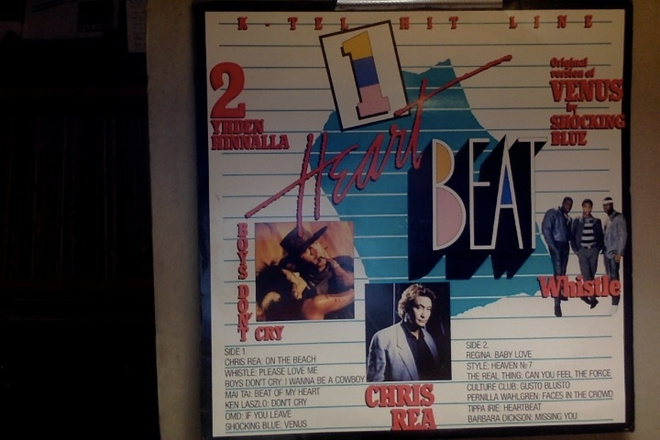 K - TEL HIT LINE :: HEART BEAT 1 :: 2 x VINYYLI LP FIN-1986