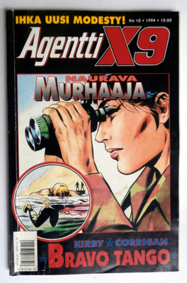 Agentti X9  10 / 1994 - Hyväkuntoinen