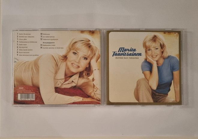 MARITA TAAVITSAINEN:: RIITTÄÄ KUN RAKASTAA CD
