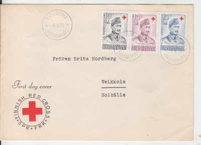 FDC 1952 PR sarja