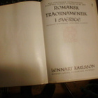 Karlsson ROMANSK TRÄORNAMENTIK I SVERIGE (1 p. 1976) - pikkukuva 2