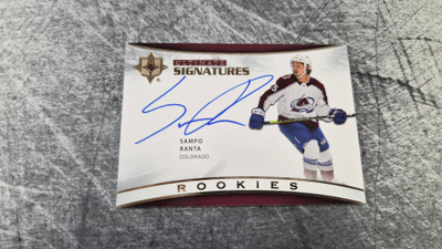 Sampo Ranta 2021-22 Ultimate Signatures
