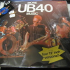 UB40 - MORE MUSIC 2LP HOLLANTI '83 PAINOS M-/M- - pikkukuva 1