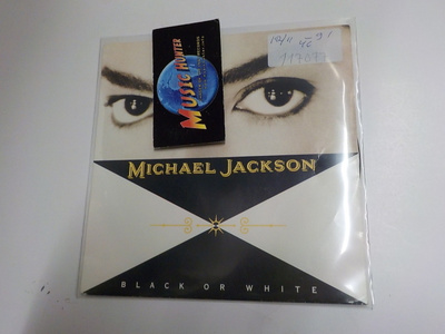 MICHAEL JACKSON - BLACK OR WHITE EX+/EX- 7"