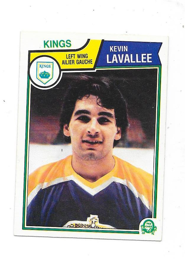 1983-84 OPC #157 Kevin Lavallee Los Angeles Kings