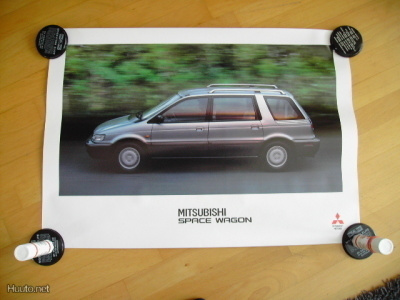 Mitsubishi Space Wagon juliste - alkuperäinen