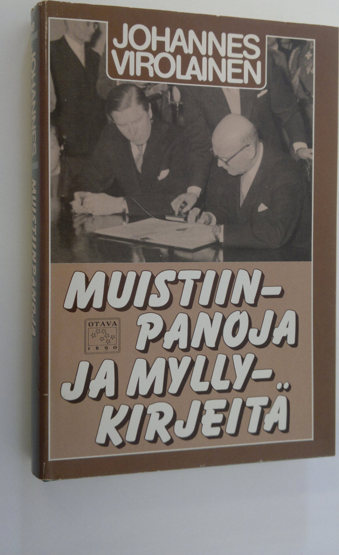 Johannes Virolainen : Muistiinpanoja ja myllykirjeitä