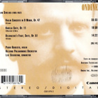 Jean Sibelius : Viulukonsertto , Karelia sarja - Ondine CD - pikkukuva 2