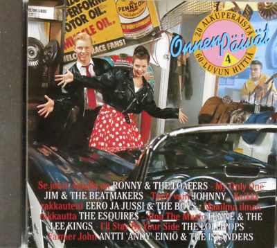 ONNEN PÄIVÄT: 20 ALKUPERÄISTÄ 60-LUVUN HITTIÄ_CD