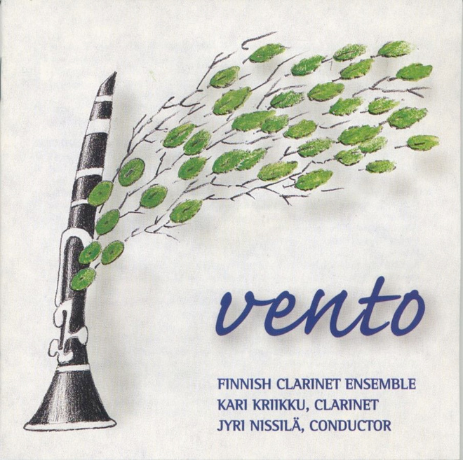 Finnish Clarinet Ensemble: VENTO - CD 1999 - Kari Kriikku